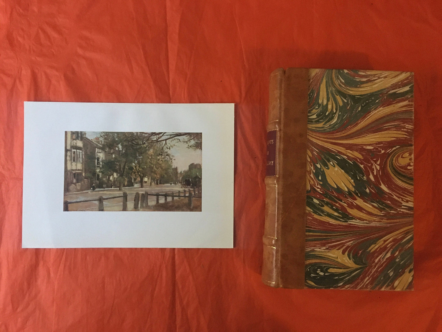 1903 OXFORD - ST GILES'S, Looking Towards Magdalen, Oxford University - John Fulleylove - Antique Oxford Print - 8.5 x 6 Inches