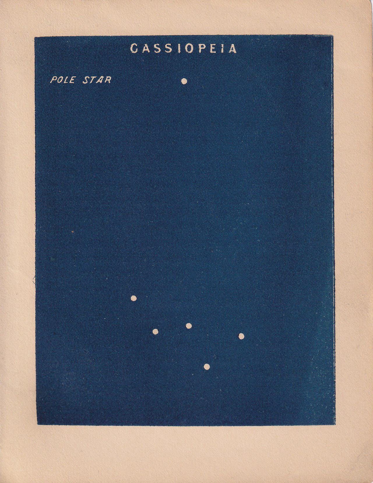 1900 STAR MAP Print - ARIES - Constellations Wall Art - Antique Astronomy Decor - Vintage Print - 4.5 x 5.5 Inches