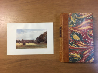 1903 OXFORD - St John’s College - Oxford University - John Fulleylove, Edward Thomas - Antique Oxford Print - 8.5 x 6 Inches