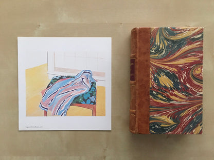 1978 DAVID HOCKNEY - "Suginoi Hotel, Beppu, 1971" Print - Hockney Art - Hockney Wall Art - Vintage Print - 8 x 8.12 Inches