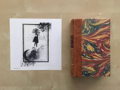 1978 DAVID HOCKNEY - "The Diploma, 1962" Print - Hockney Art - Hockney Wall Art - Vintage Print - 8 x 8.12 Inches