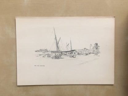 1915 HASTINGS - PARADE - Antique Hastings Print - Local History Print - Hasting Kent Wall Art - Over 100 Years Old