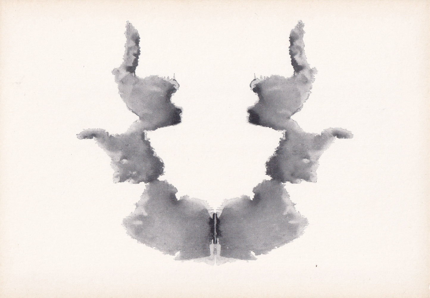 1948 RORSCHACH INKBLOT TEST Card - Inkblot Test Print - Psychology Wall Art - Psychiatry Wall Art - Inkblot Wall Art - 9.5 x 6.7 Inches
