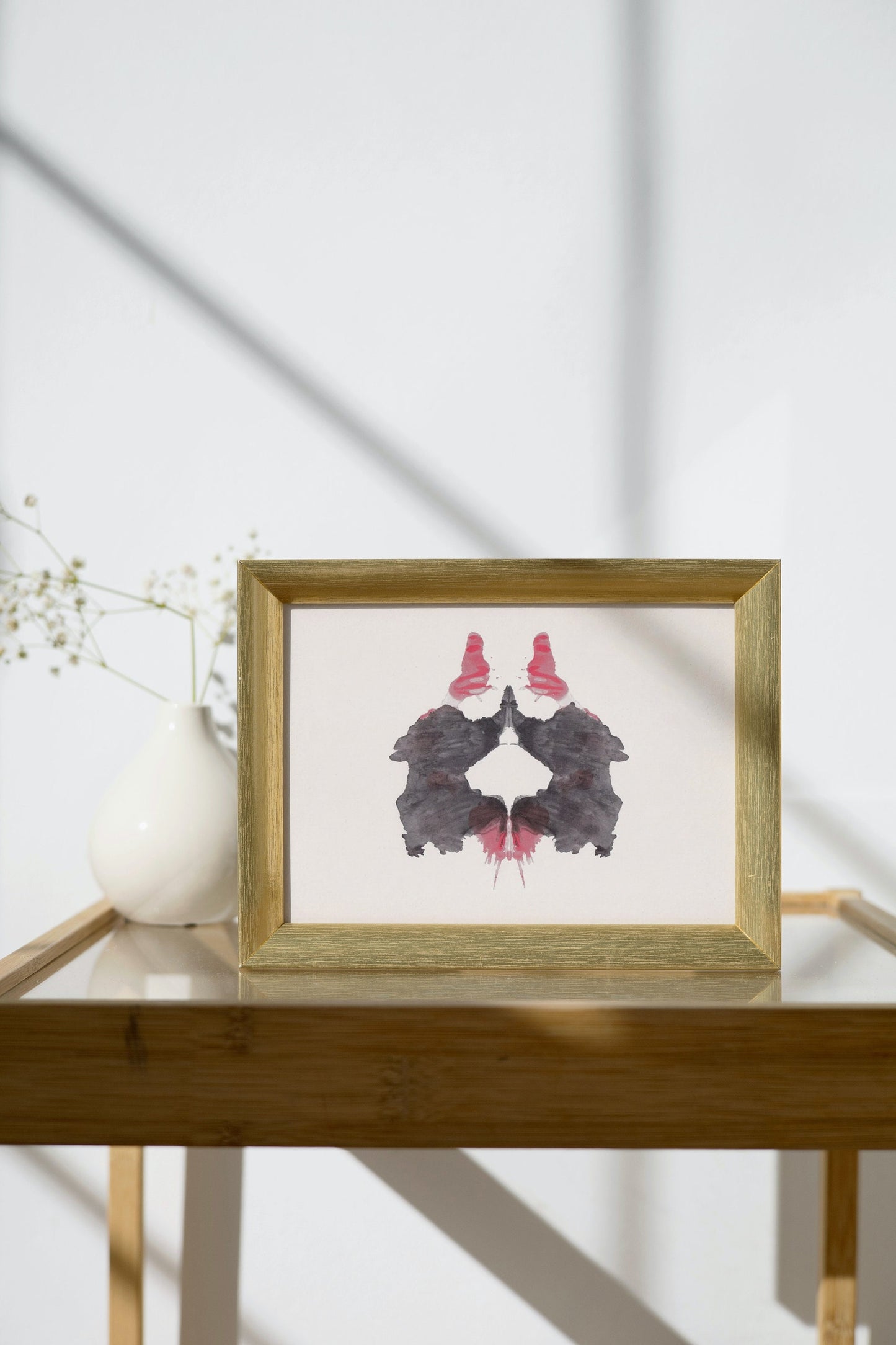 1948 RORSCHACH INKBLOT TEST Card - Inkblot Test Print - Psychology Wall Art - Psychiatry Wall Art - Inkblot Wall Art - 9.5 x 6.7 Inches