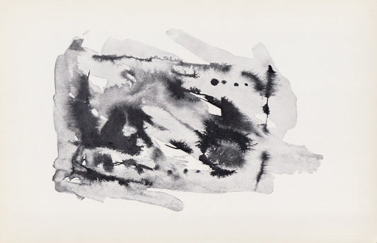 1958 HOLTZMAN INKBLOT TEST Card - Inkblot Test Print - Psychology Wall Art - Psychiatry Wall Art - Inkblot Wall Art - 8.5 x 5.5 Inches