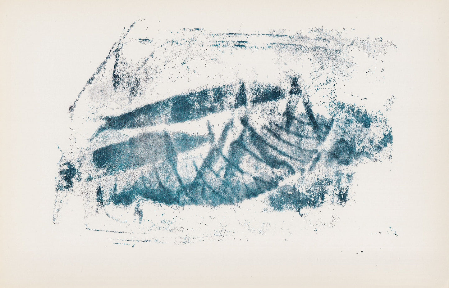 1958 HOLTZMAN INKBLOT TEST Card - Inkblot Test Print - Psychology Wall Art - Psychiatry Wall Art - Inkblot Wall Art - 8.5 x 5.5 Inches