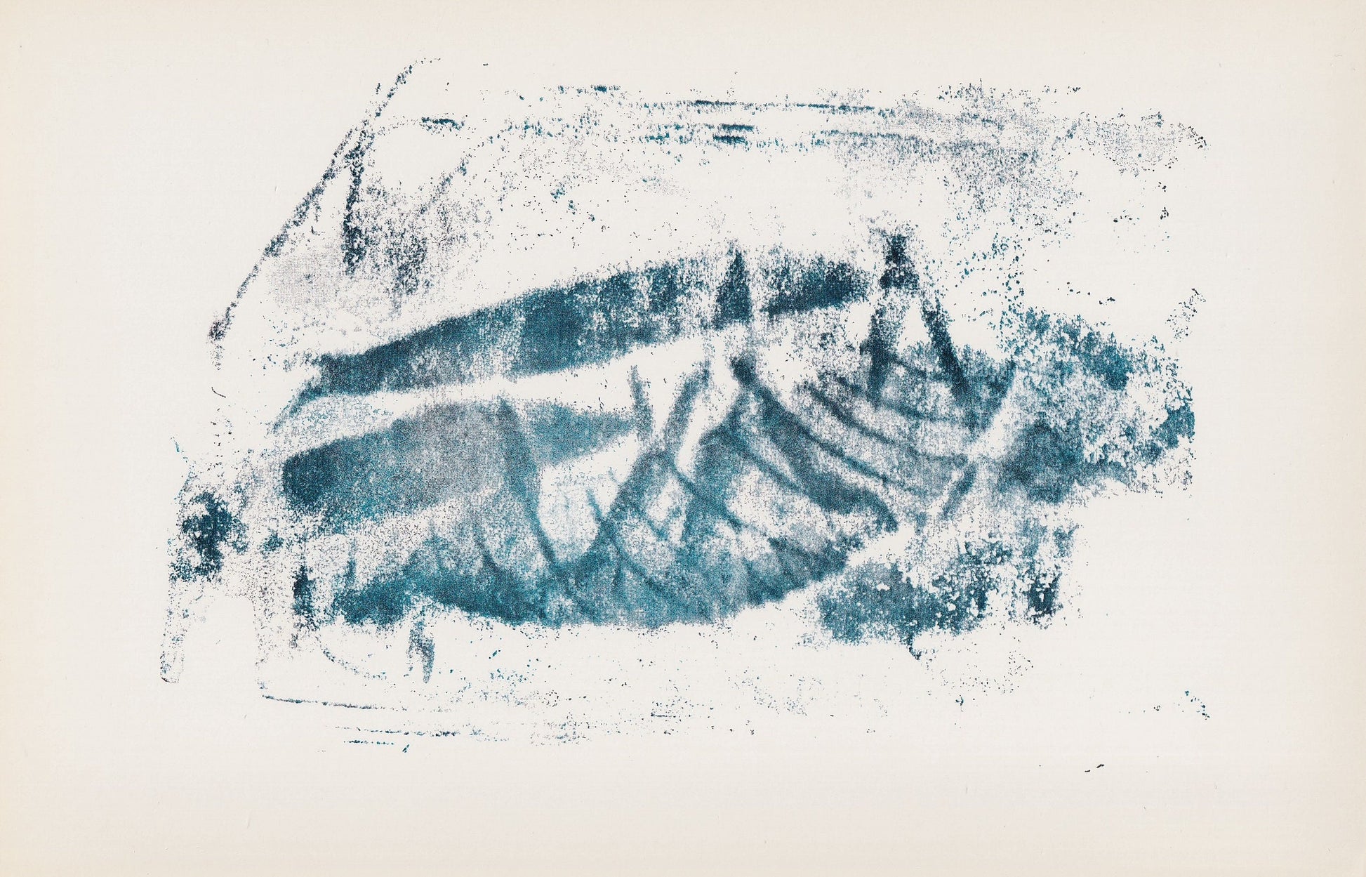 1958 HOLTZMAN INKBLOT TEST Card - Inkblot Test Print - Psychology Wall Art - Psychiatry Wall Art - Inkblot Wall Art - 8.5 x 5.5 Inches