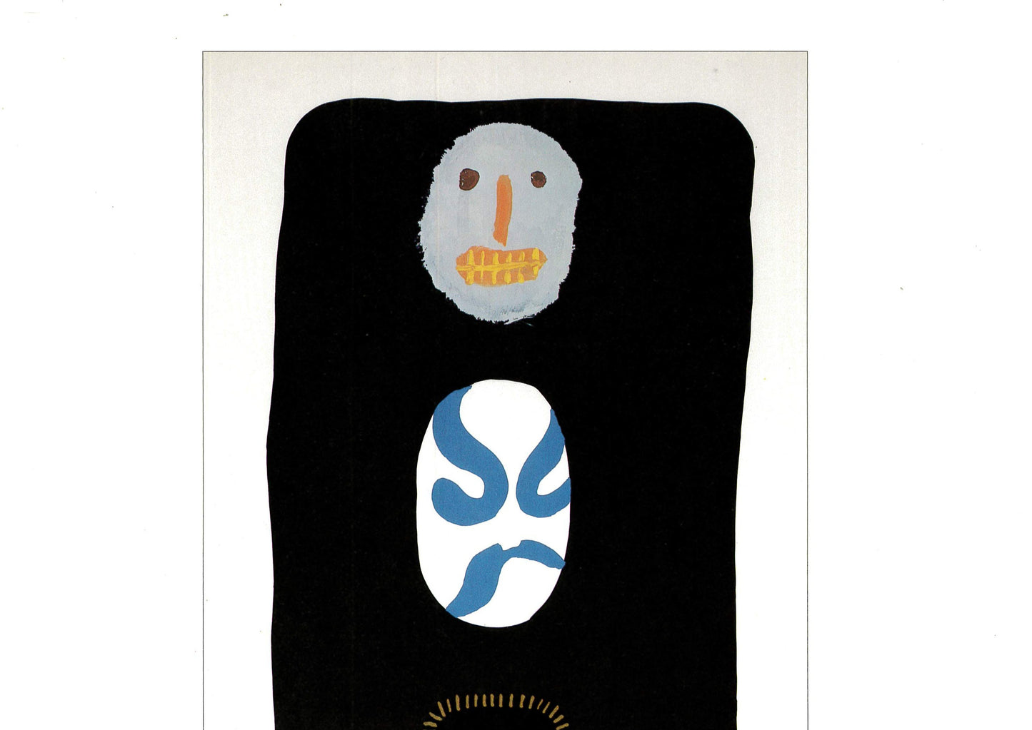 Vintage 1987 DAVID HOCKNEY Print - Igor Stravinsky Poster, Exhibition Poster - Hockney Wall Art - Hockney Poster - 10.25 x 14