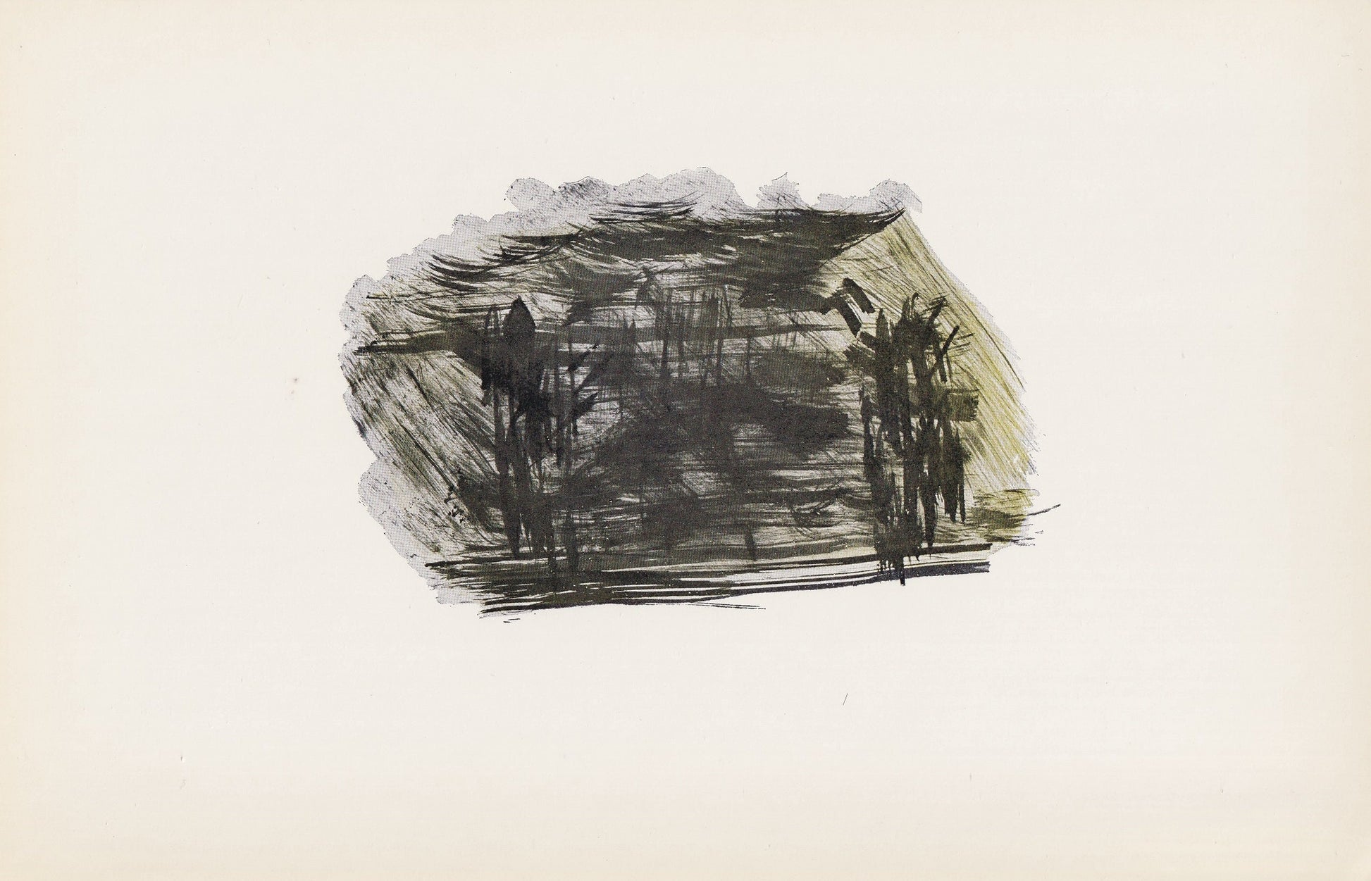 1958 HOLTZMAN INKBLOT TEST Card - Inkblot Test Print - Psychology Wall Art - Psychiatry Wall Art - Inkblot Wall Art - 8.5 x 5.5 Inches