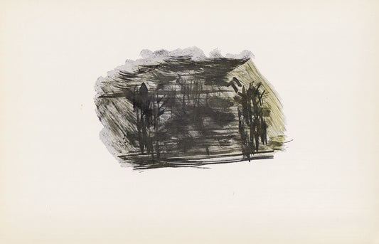 1958 HOLTZMAN INKBLOT TEST Card - Inkblot Test Print - Psychology Wall Art - Psychiatry Wall Art - Inkblot Wall Art - 8.5 x 5.5 Inches