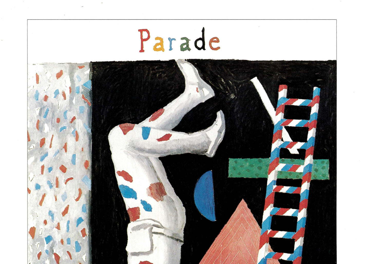 Vintage 1987 DAVID HOCKNEY Print - Metropolitan Opera 1981, Exhibition Poster - Hockney Wall Art - 10.25 x 14 Inches