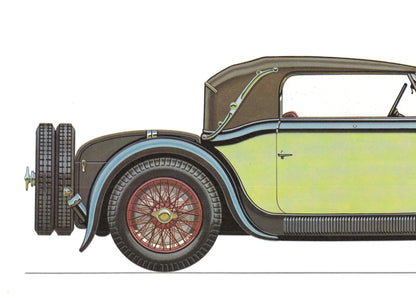 1960s LARGE CLASSIC CAR Print - Austro-Daimler 1931 - Classic Car Wall Art - Motor History - Car Gift - 15.5 x 11.7 Inches