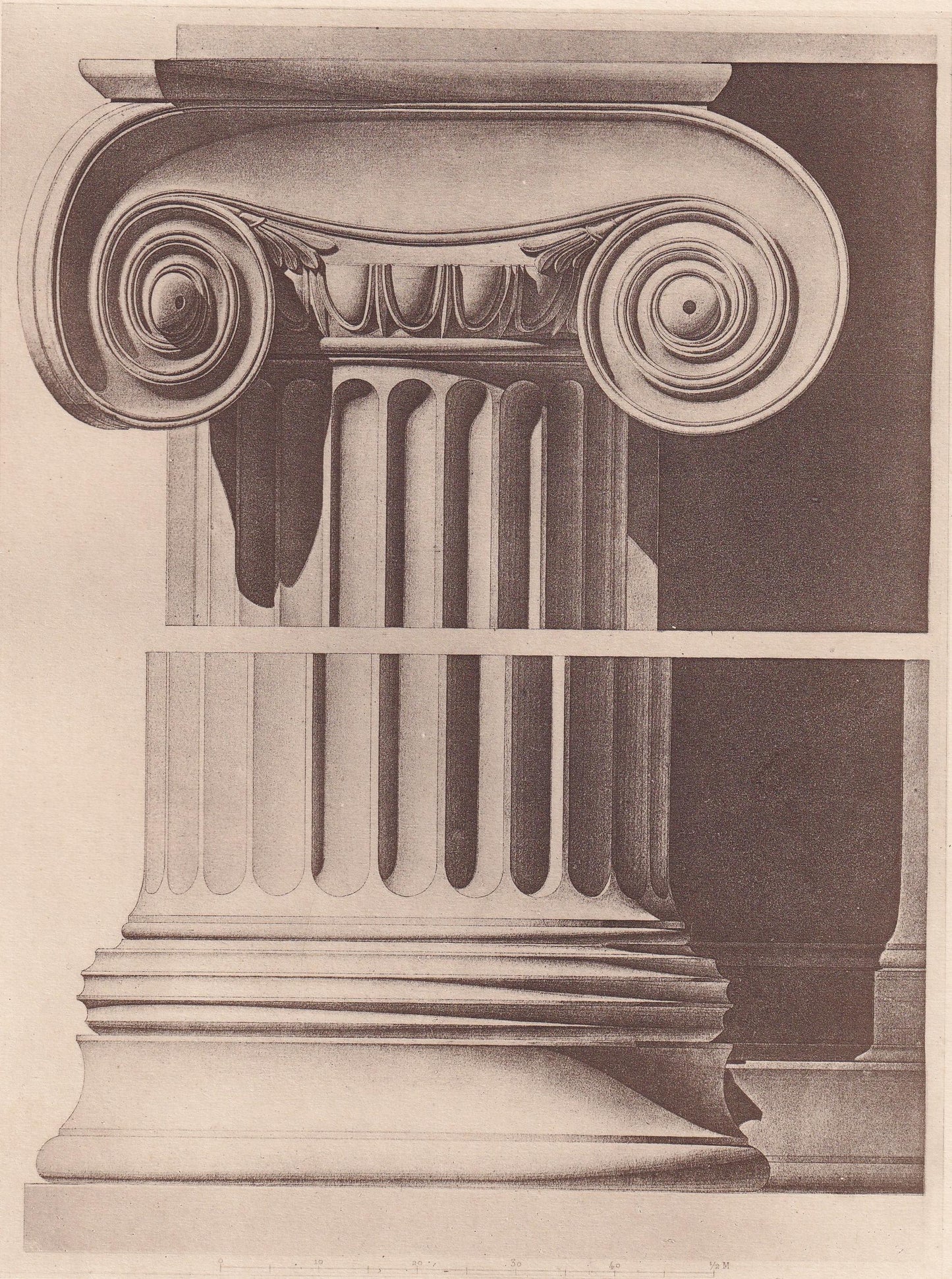 c. 1910 TEMPLE of VICTORY, ACROPOLIS, Athens, Greece - Roman Architecture Print - Roman Greek History - Gift Decor - 8.6 x 12