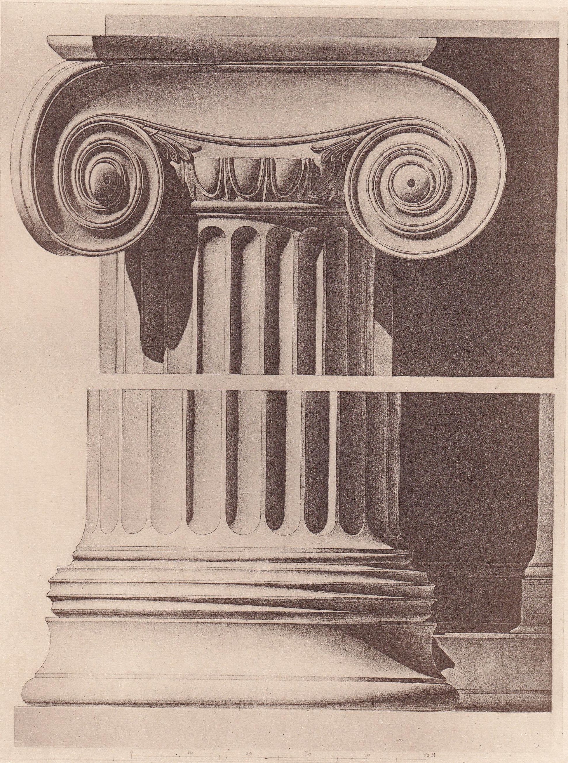 c. 1910 TEMPLE of VICTORY, ACROPOLIS, Athens, Greece - Roman Architecture Print - Roman Greek History - Gift Decor - 8.6 x 12