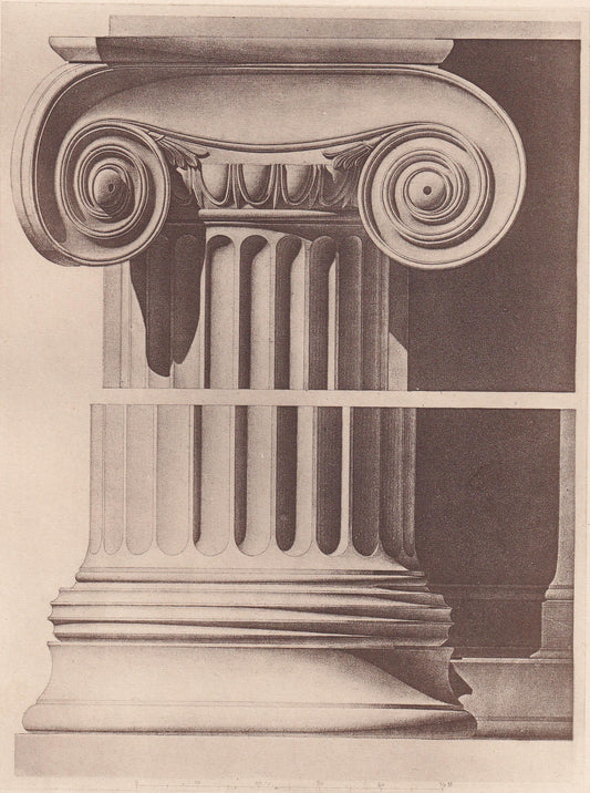 c. 1910 TEMPLE of VICTORY, ACROPOLIS, Athens, Greece - Roman Architecture Print - Roman Greek History - Gift Decor - 8.6 x 12