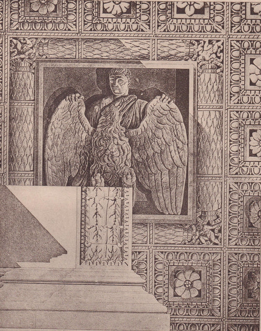 c. 1910 ARCH OF TITUS, In Rome, Italy - Roman Architecture Print - Roman Greek History - Gift Decor - 8.6 x 12 Inches