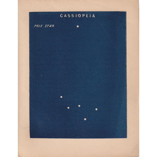 1900 STAR MAP Print - ARIES - Constellations Wall Art - Antique Astronomy Decor - Vintage Print - 4.5 x 5.5 Inches